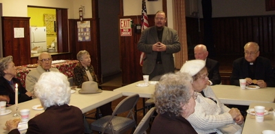 Kohtumine Bergen County koguduses.  Foto: Airi Vaga