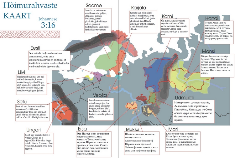Johannese 3:16 soome-ugri keeldes